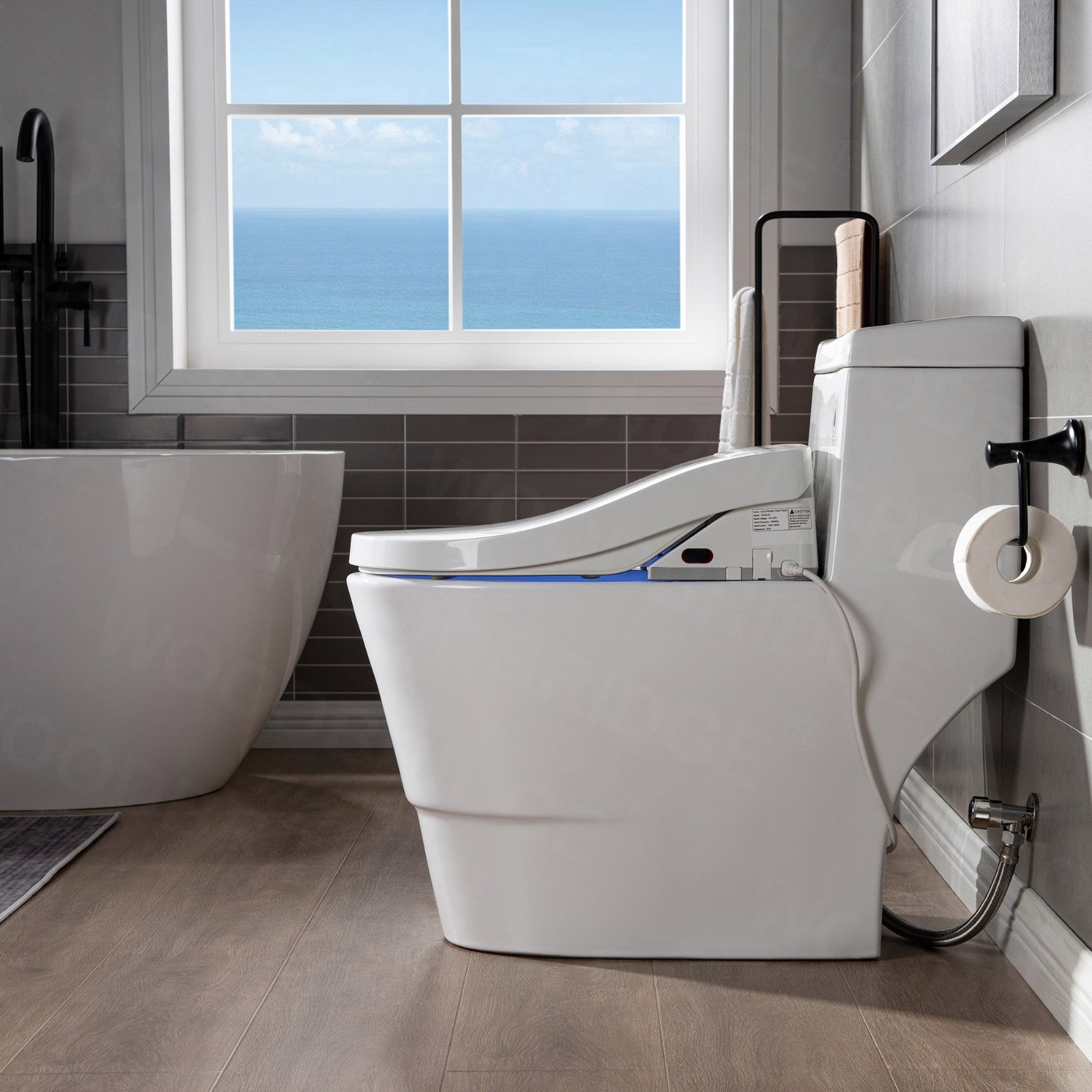 Aurelia Elongated Intelligent Bidet Toilet - installation view