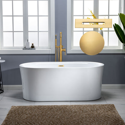 Badewanne 67" Freestanding Whirlpool Bathtub