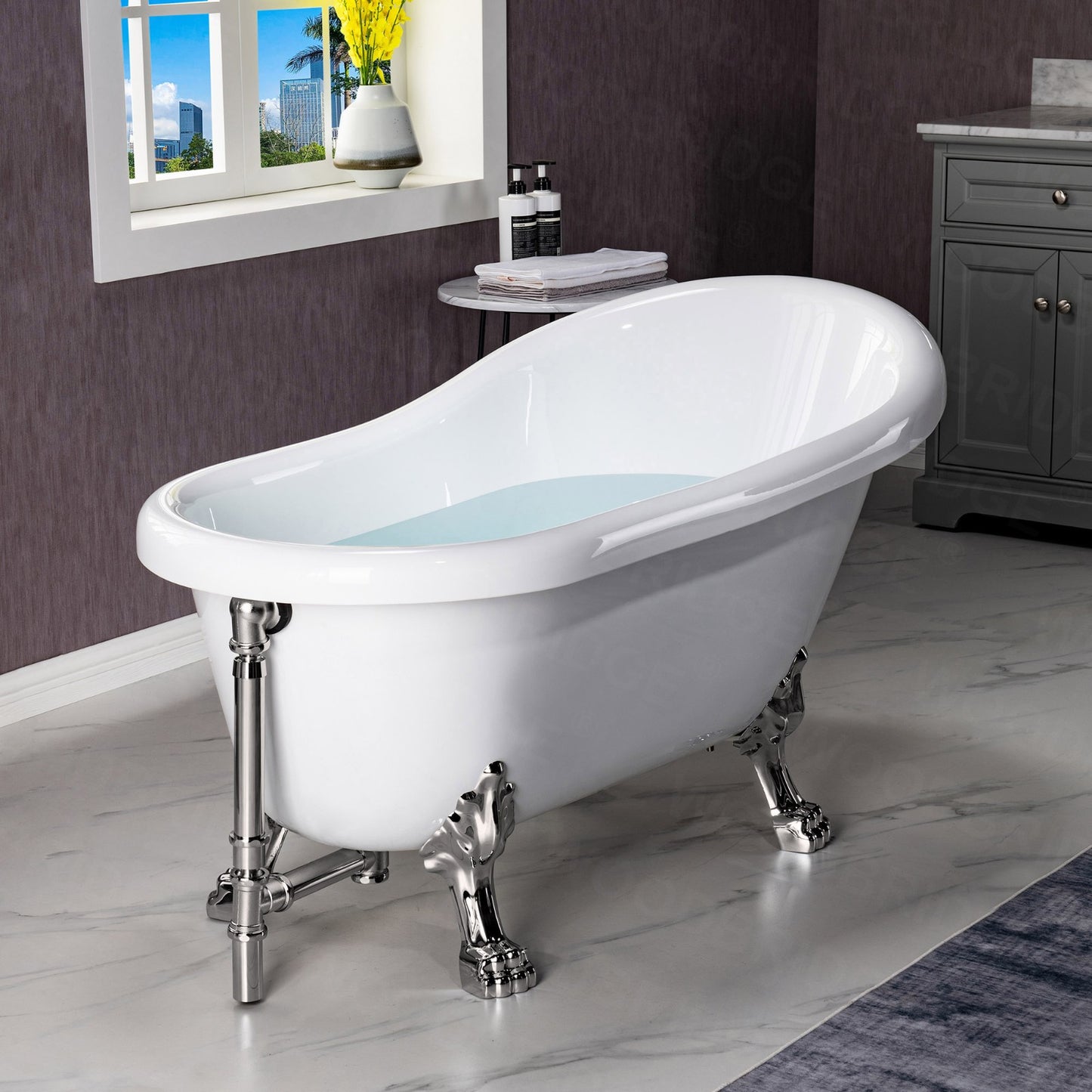 Barca 54" Freestanding Bathtub