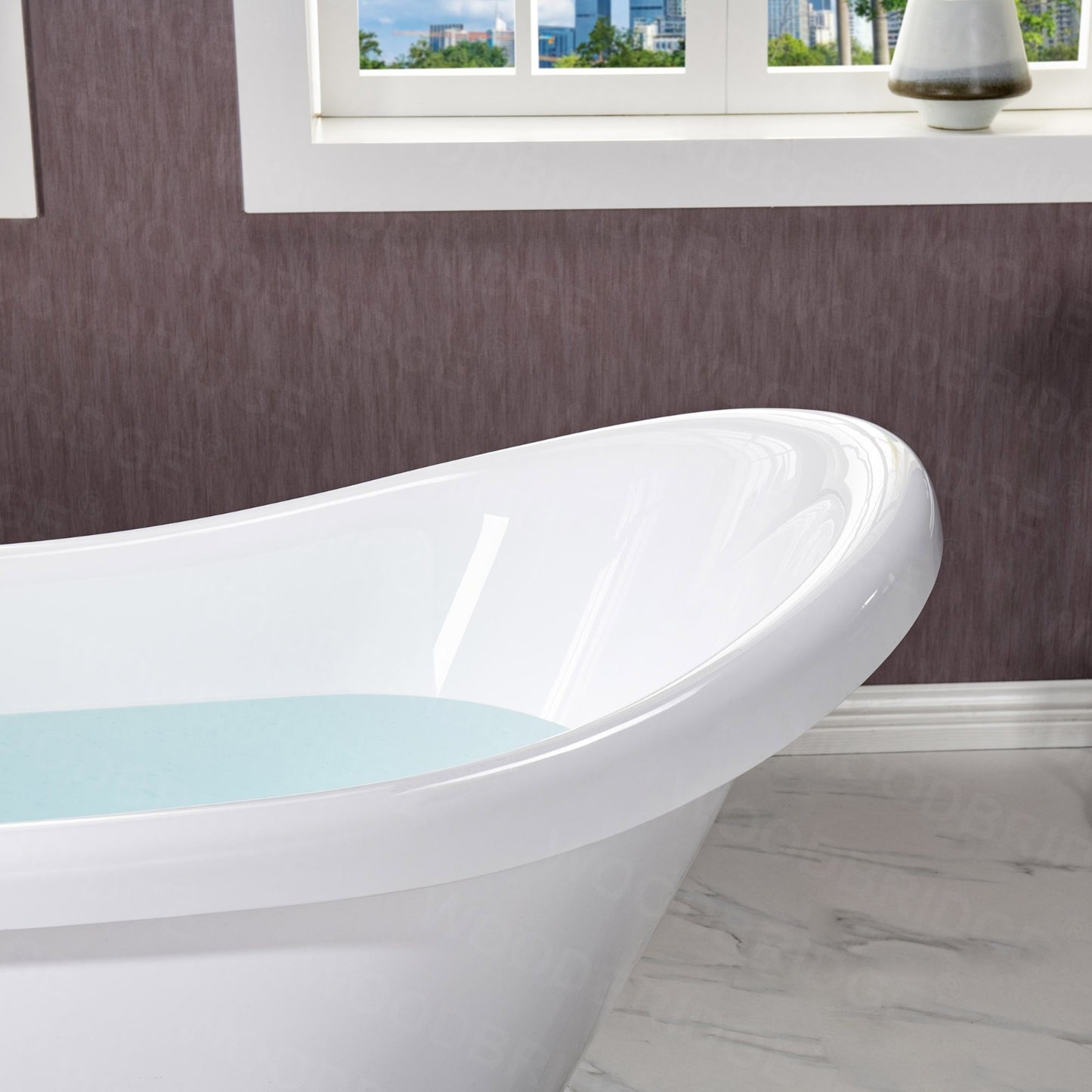 Barca 59" Freestanding Bathtub