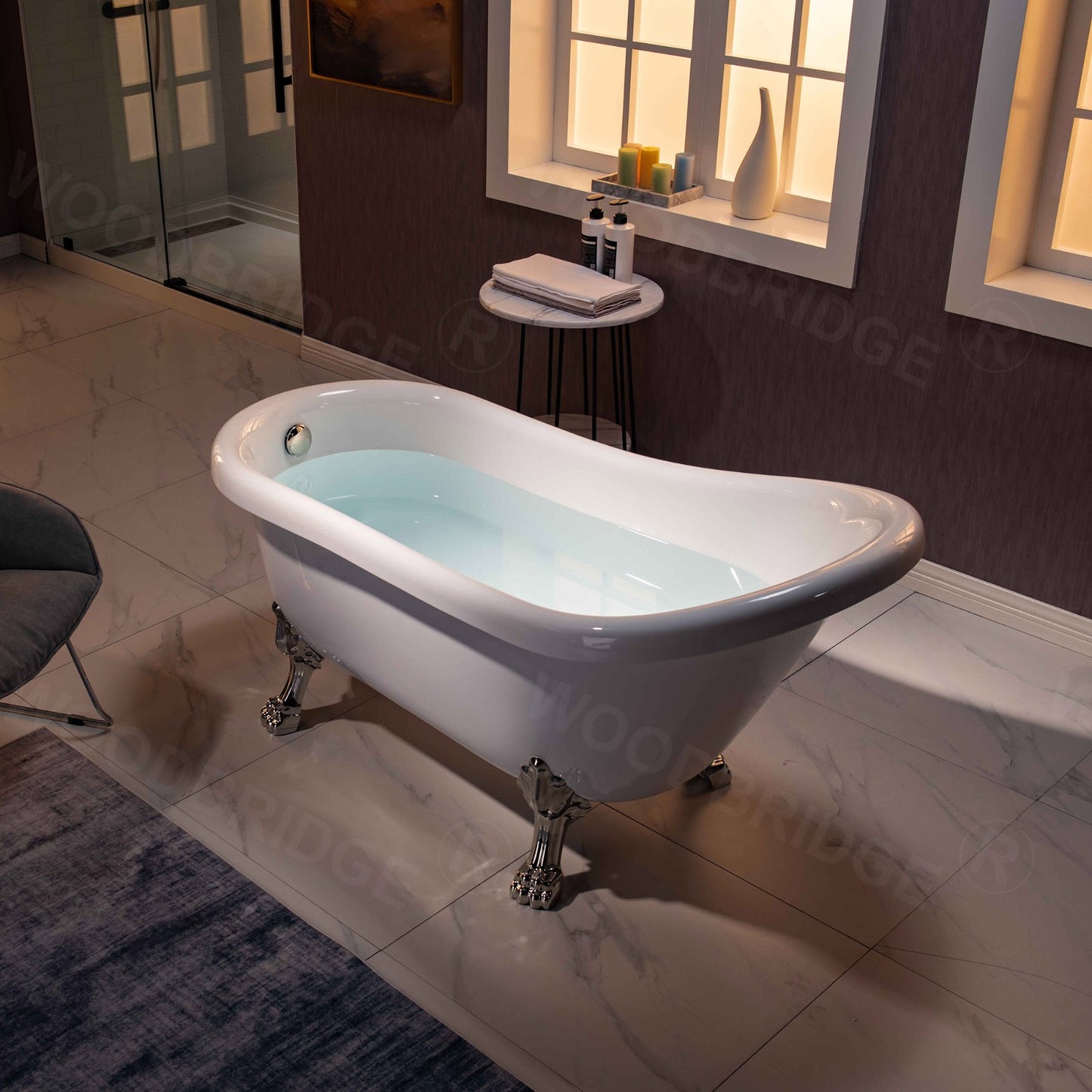 Barca 59" Freestanding Bathtub