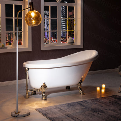 Barca 59" Freestanding Bathtub