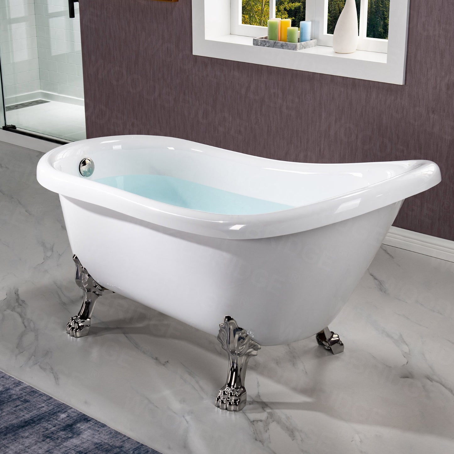 Barca 59" Freestanding Bathtub