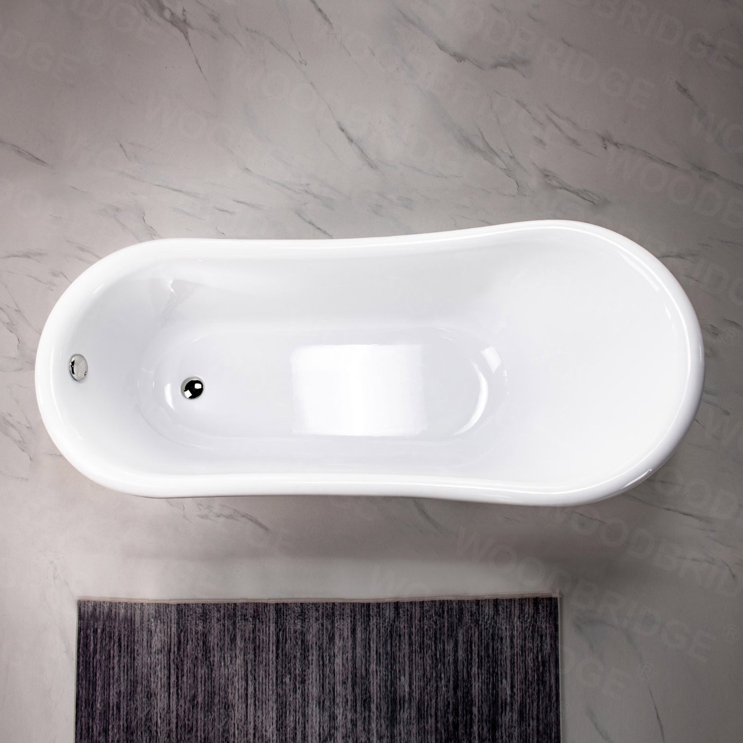 Barca 67" Freestanding Bathtub