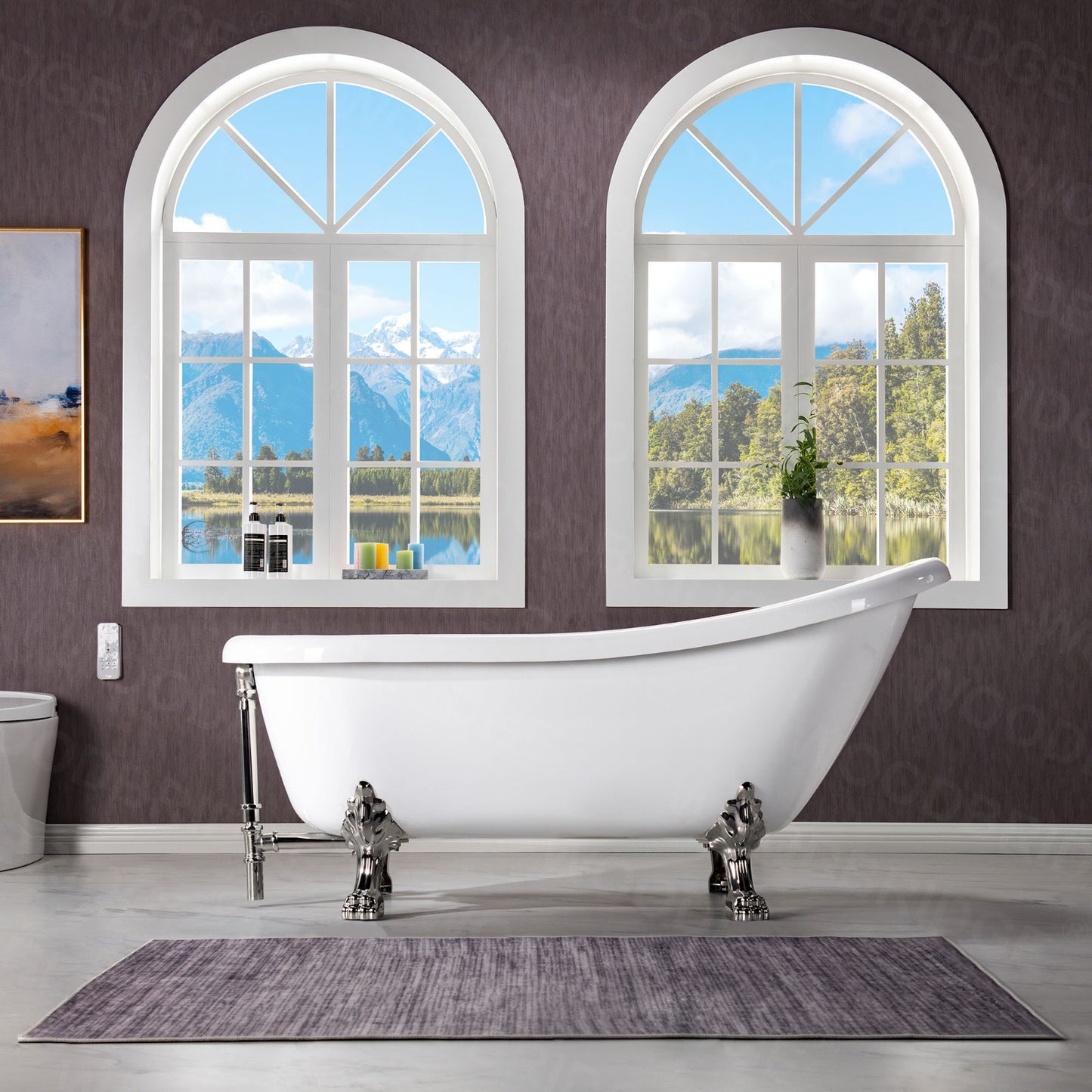 Barca 67" Freestanding Bathtub