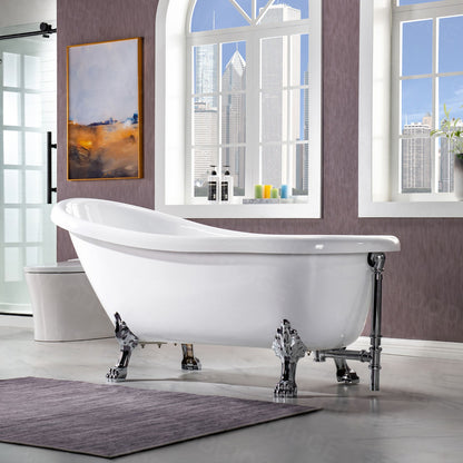 Barca 67" Freestanding Bathtub