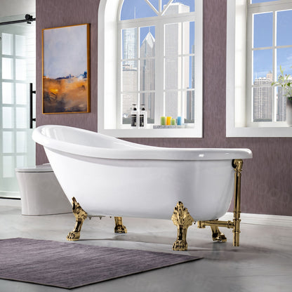 Barca 67" Freestanding Bathtub