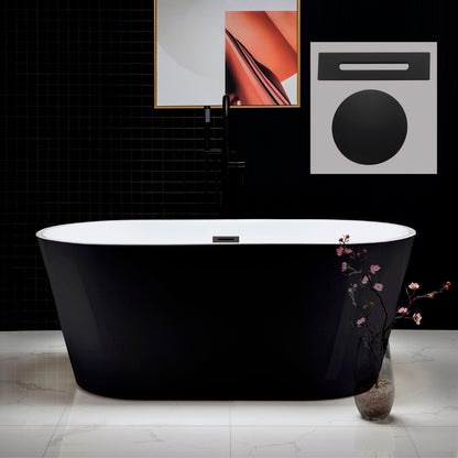 Brume 59" Freestanding Bathtub