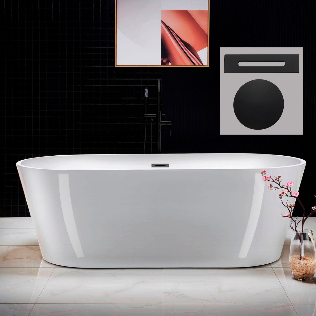 Brume 71" Freestanding Bathtub