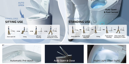 Callan One-Piece Intelligent Bidet Toilet - feature detail