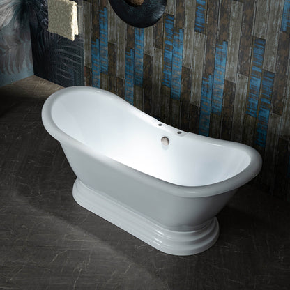 Chuan 70" Freestanding Bathtub
