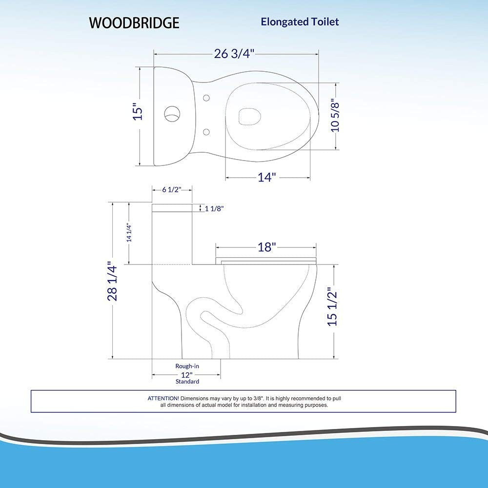 Corbin One-Piece Elongated Toilet - seat detail
