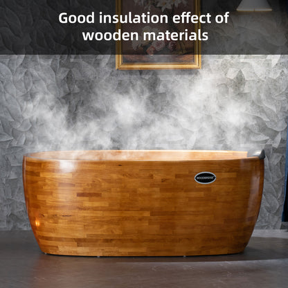 Derevo 59" Freestanding Bathtub