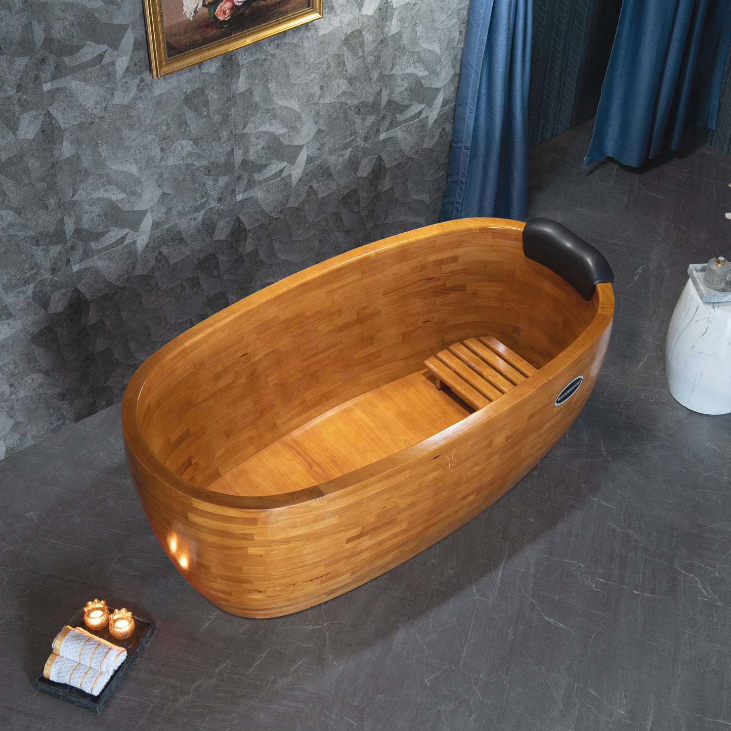 Derevo 59" Freestanding Bathtub