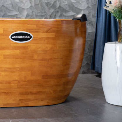 Derevo 59" Freestanding Bathtub