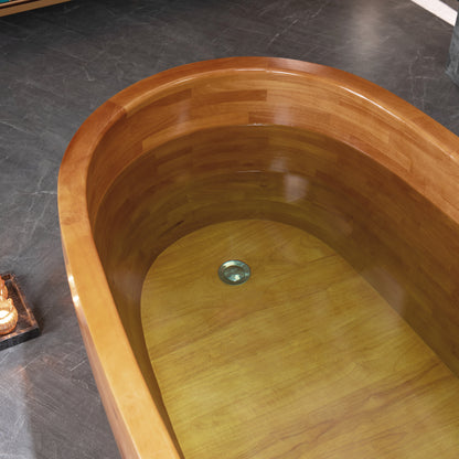 Derevo 59" Freestanding Bathtub