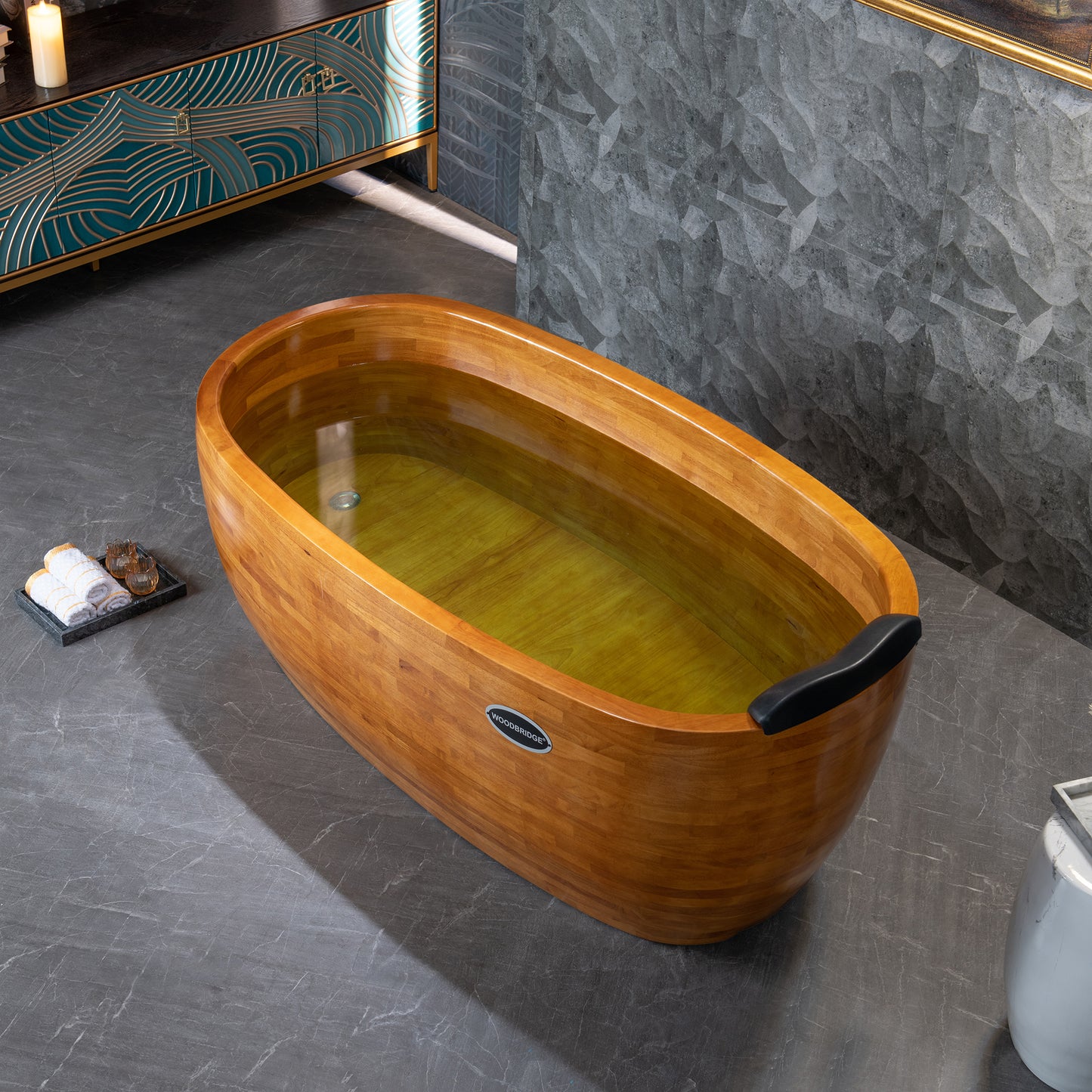Derevo 59" Freestanding Bathtub