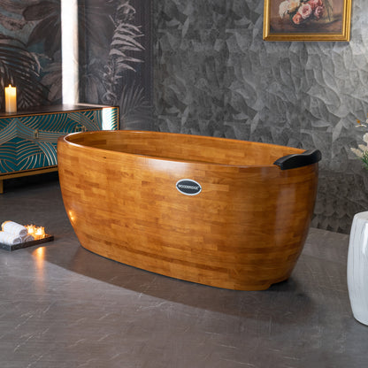 Derevo 59" Freestanding Bathtub