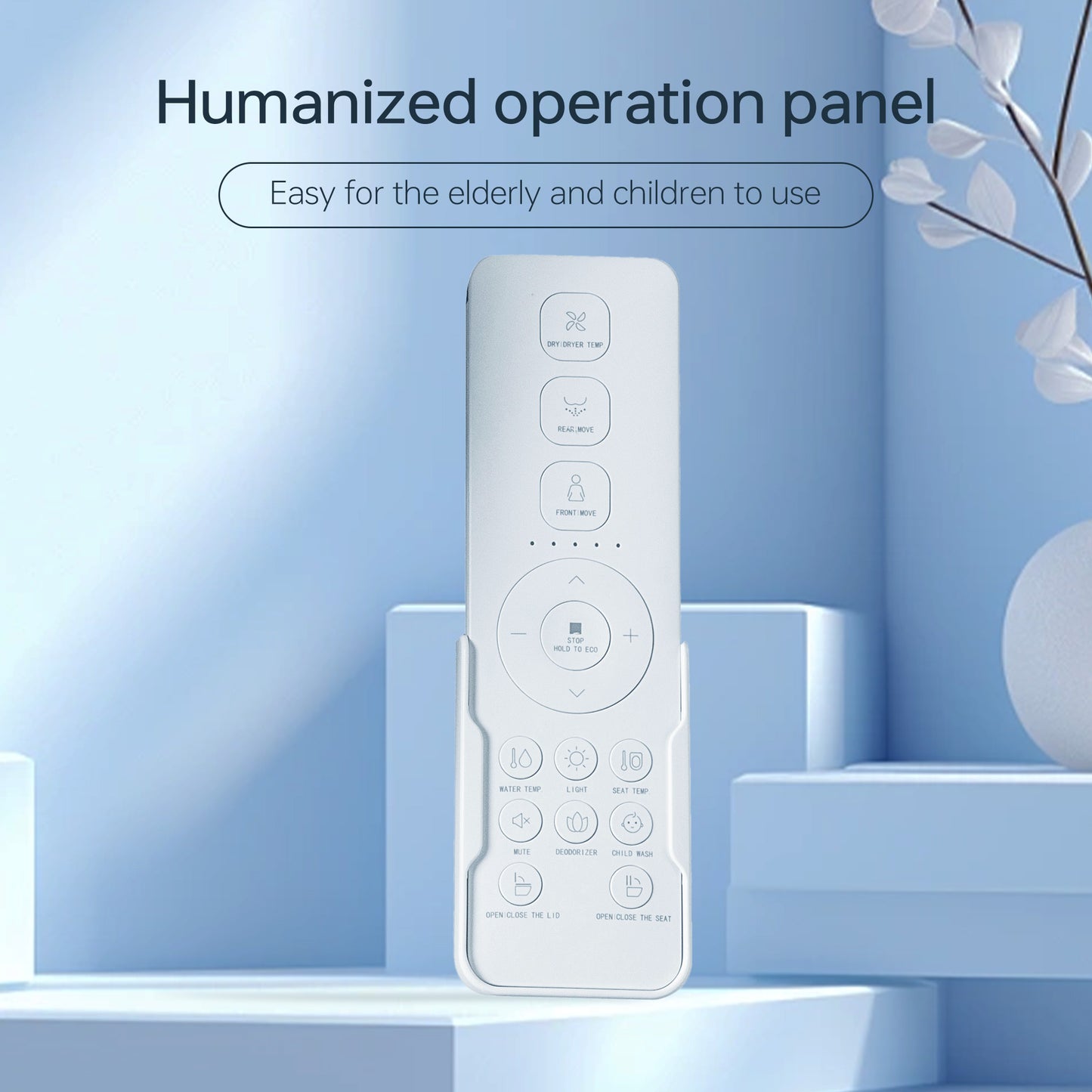 Elowen One-Piece Intelligent Bidet Toilet - additional view