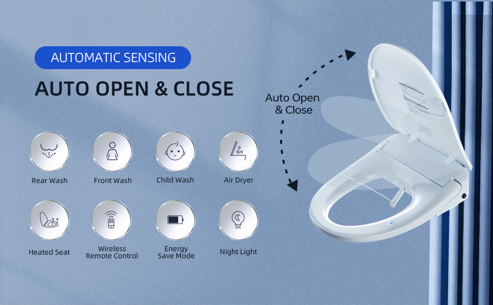 Elowen One-Piece Intelligent Bidet Toilet - feature detail