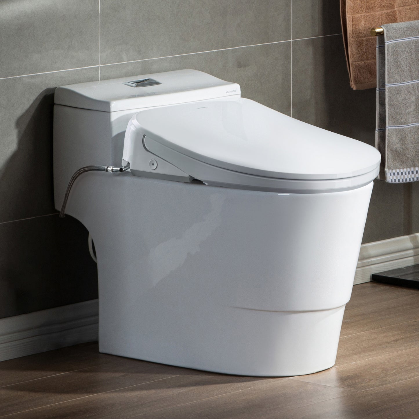 Elowen One-Piece Intelligent Bidet Toilet - side view