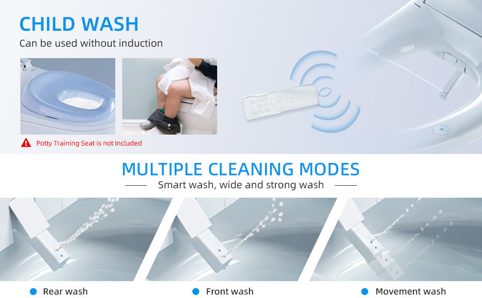 Elowen One-Piece Intelligent Bidet Toilet - feature detail