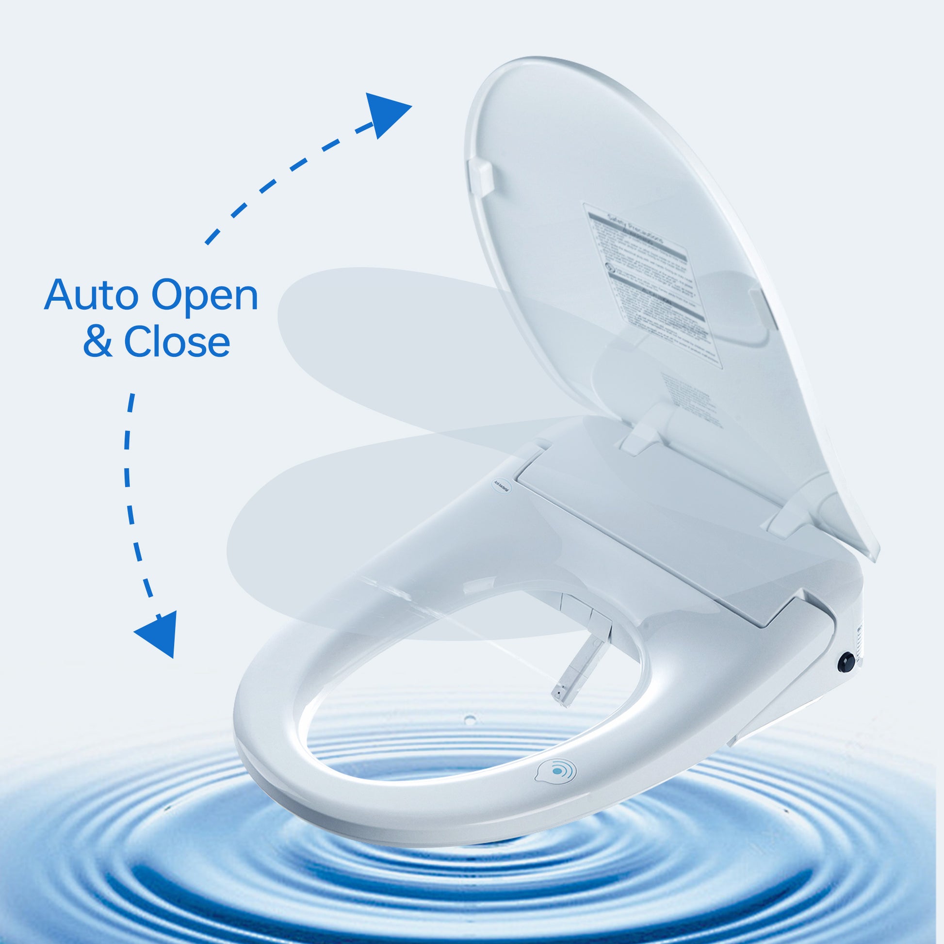 Elowen One-Piece Intelligent Bidet Toilet - profile view