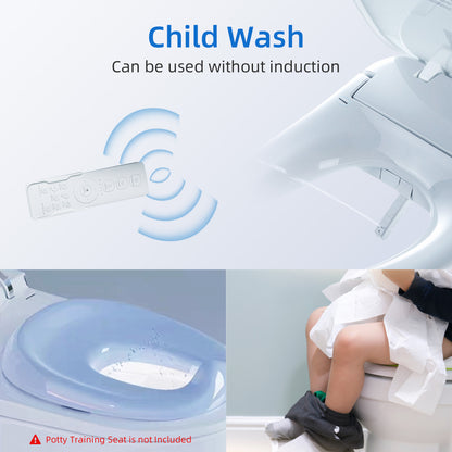 Elowen One-Piece Intelligent Bidet Toilet - seat detail