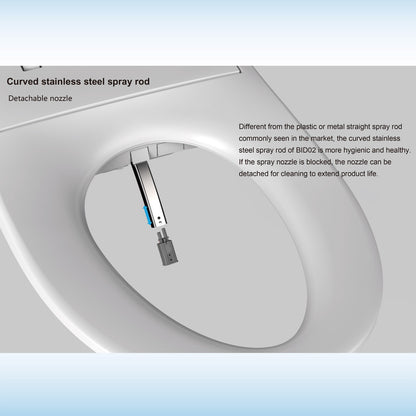 Ember Elongated Bidet Toilet Seat - additional view