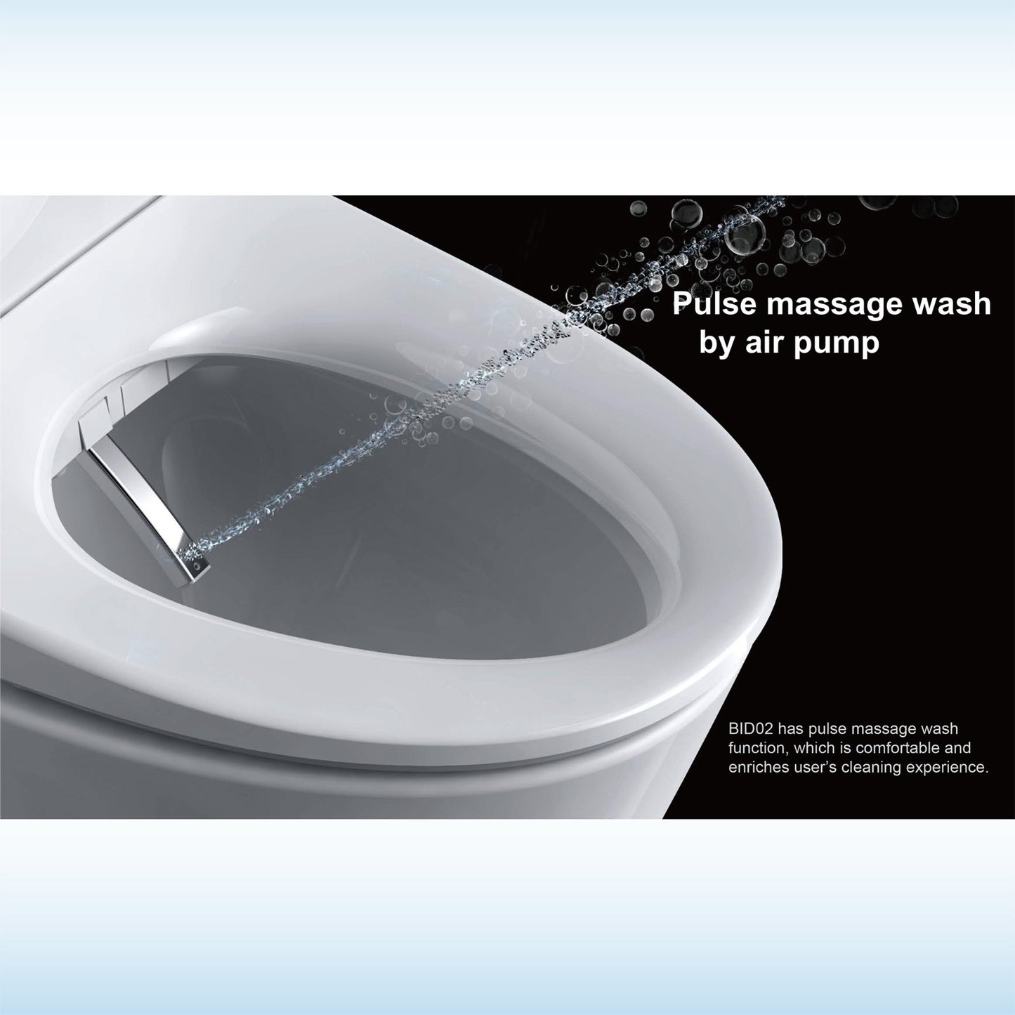Ember Elongated Bidet Toilet Seat - remote control