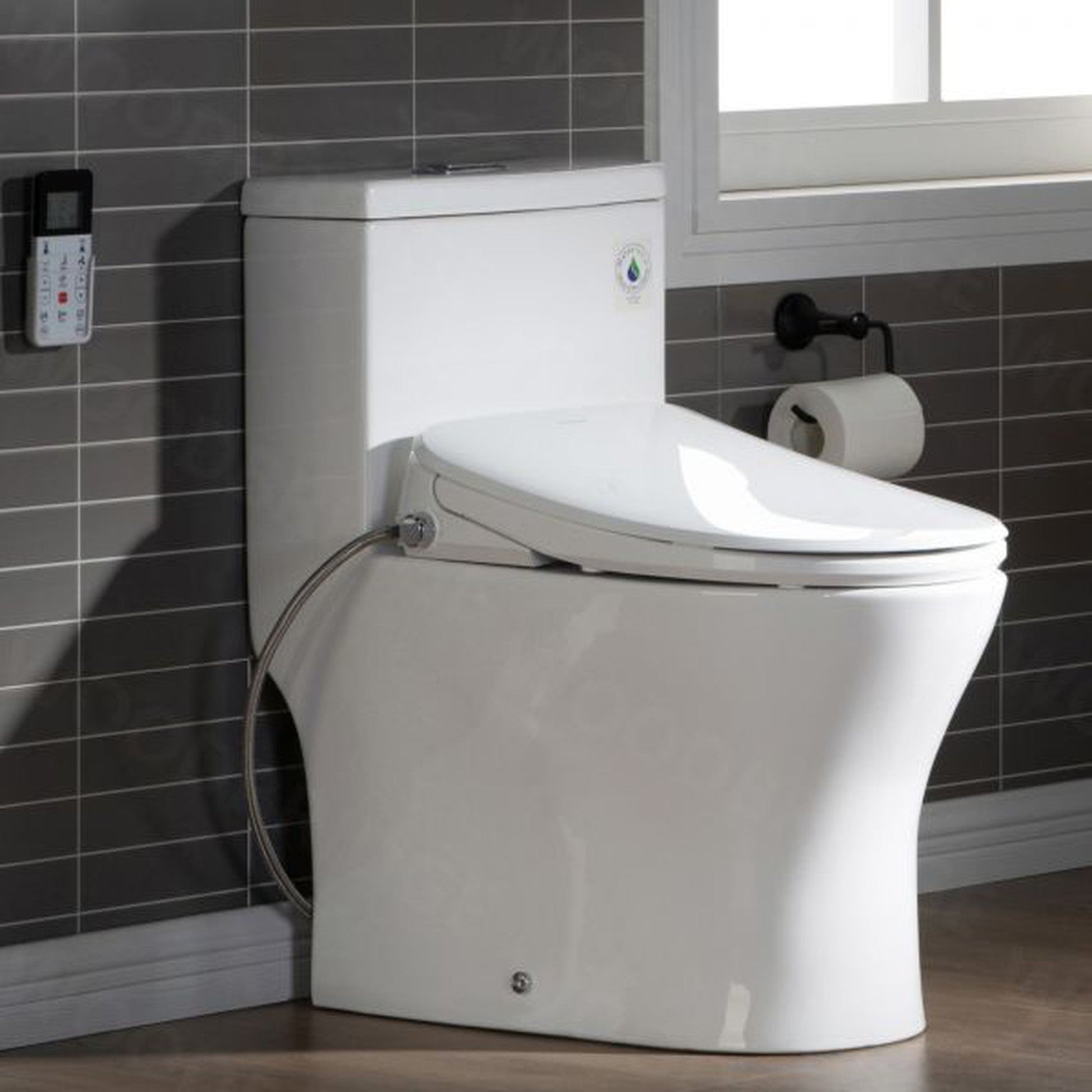 Faye One-Piece Intelligent Bidet Toilet - front view