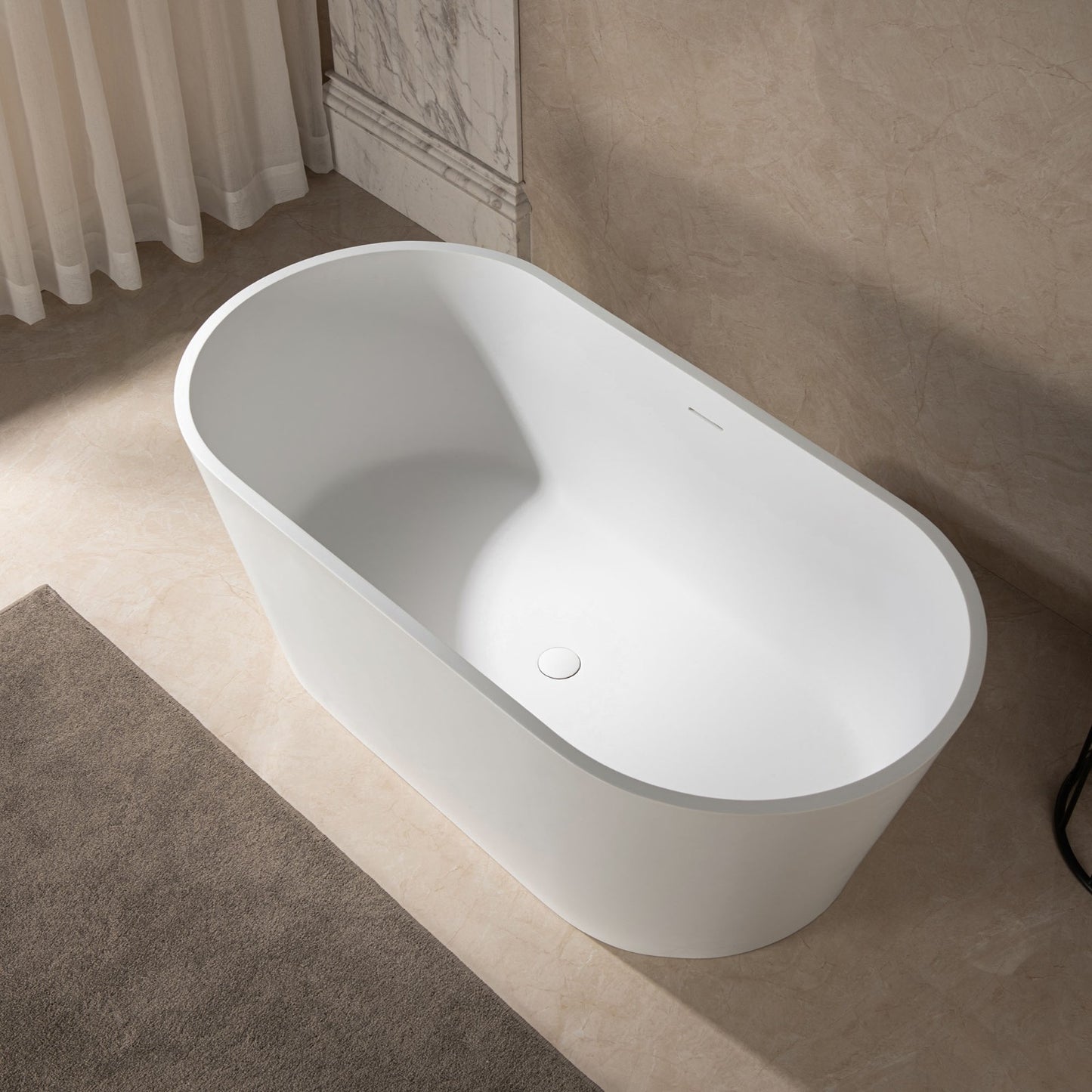 Fosco 59" Freestanding Bathtub