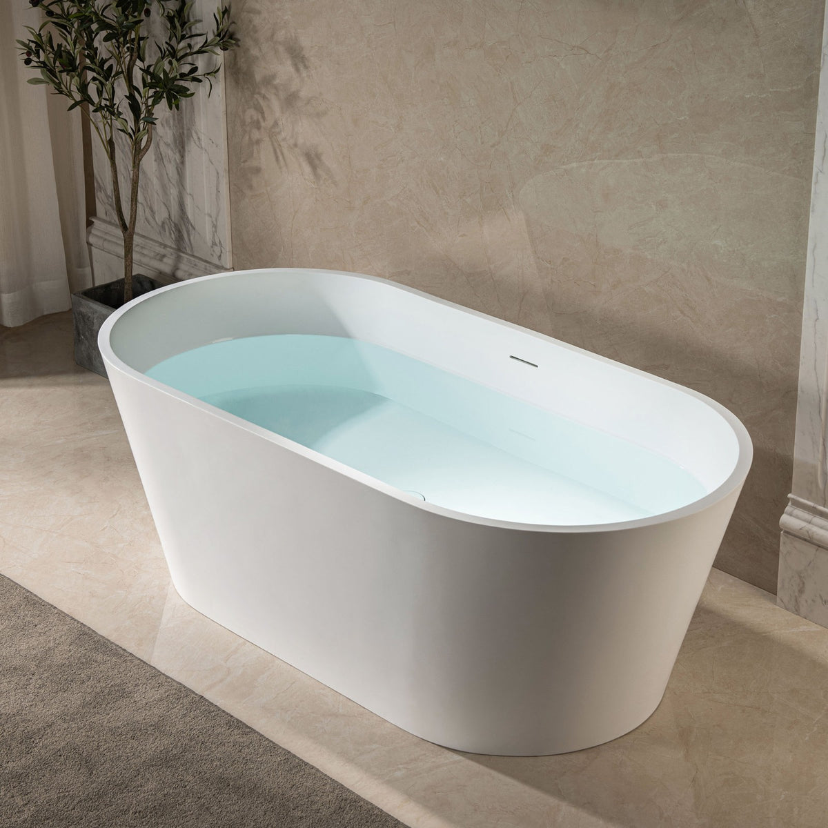 Fosco 59" Freestanding Bathtub