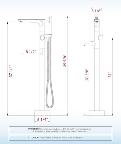 Gizeh Freestanding Tub Faucet