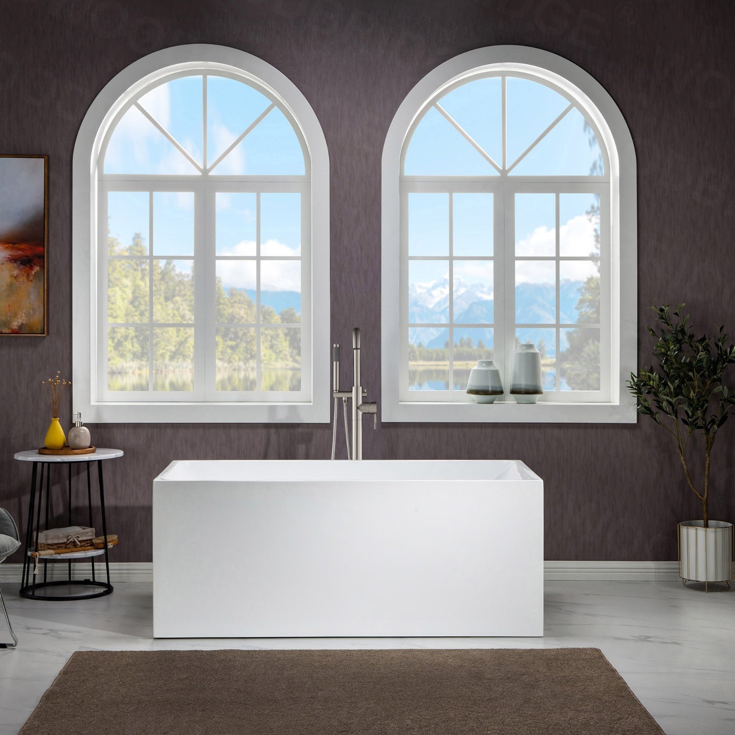 Hako 59" Freestanding Bathtub