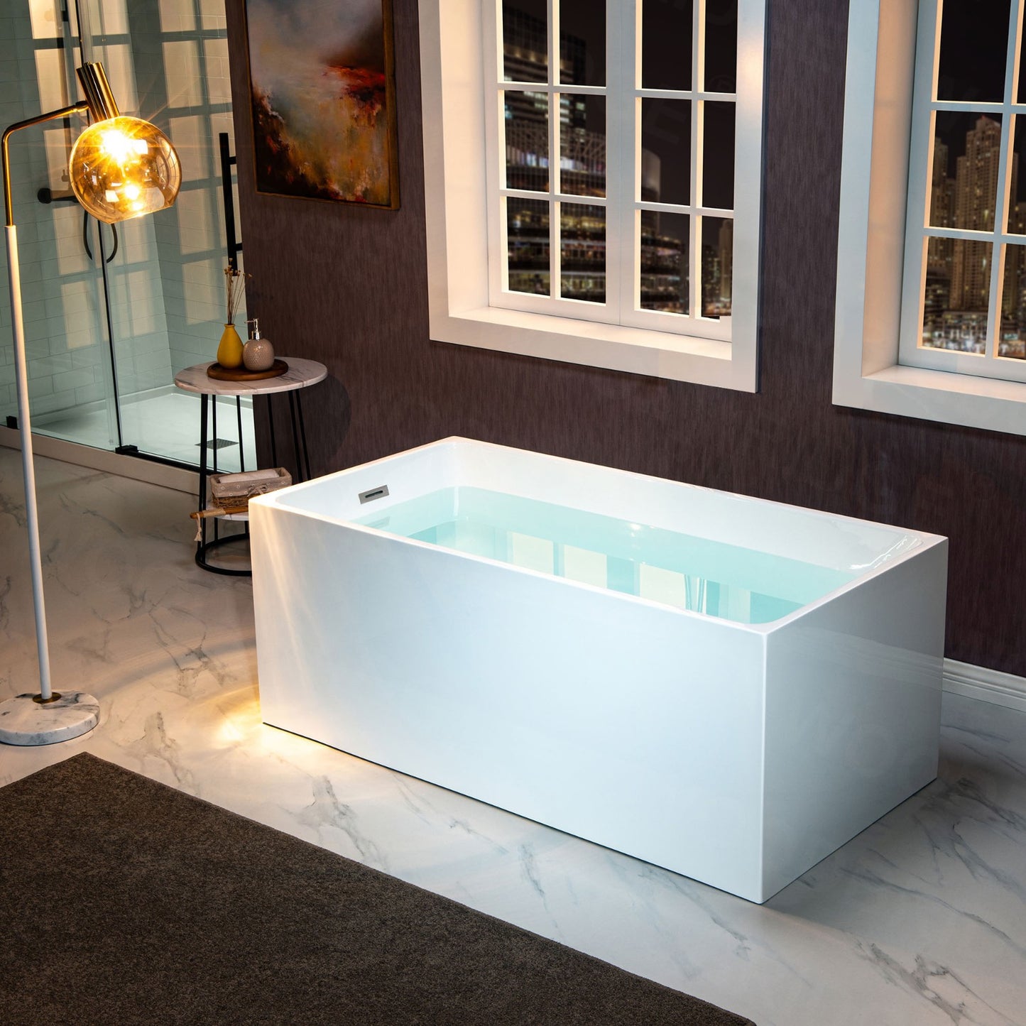 Hako 59" Freestanding Bathtub