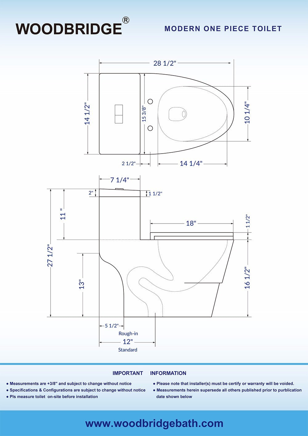 Halden One-Piece Elongated Toilet - seat detail
