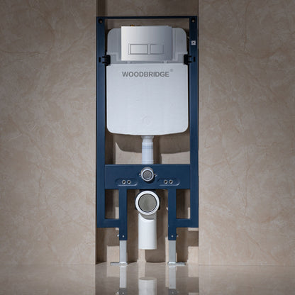 In-Wall Toilet Tank Carrier System - front view