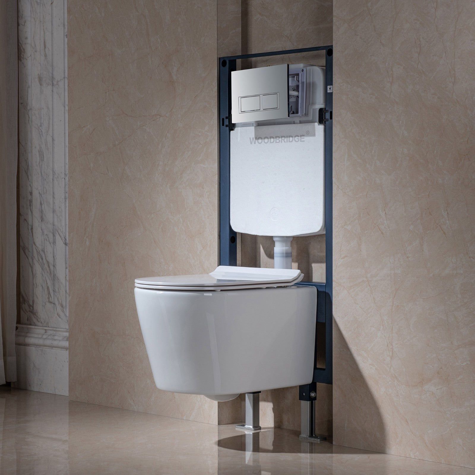 In-Wall Toilet Tank Carrier System - additional view