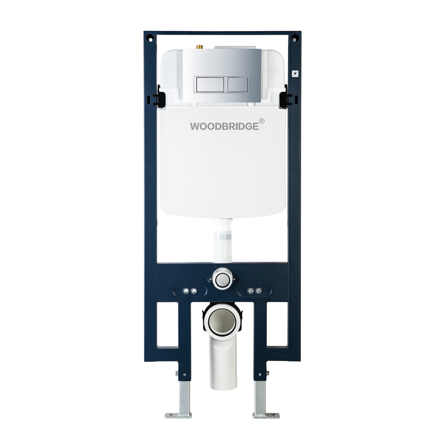 In-Wall Toilet Tank Carrier System - installation view