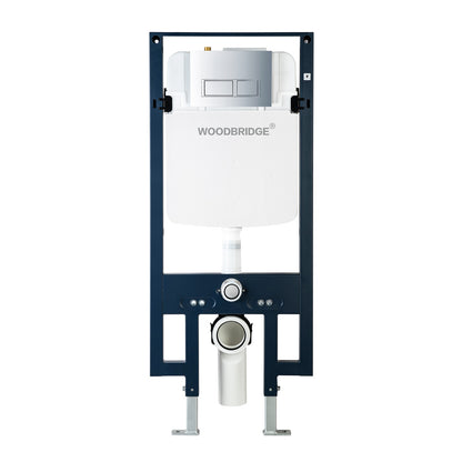 In-Wall Toilet Tank Carrier System - installation view