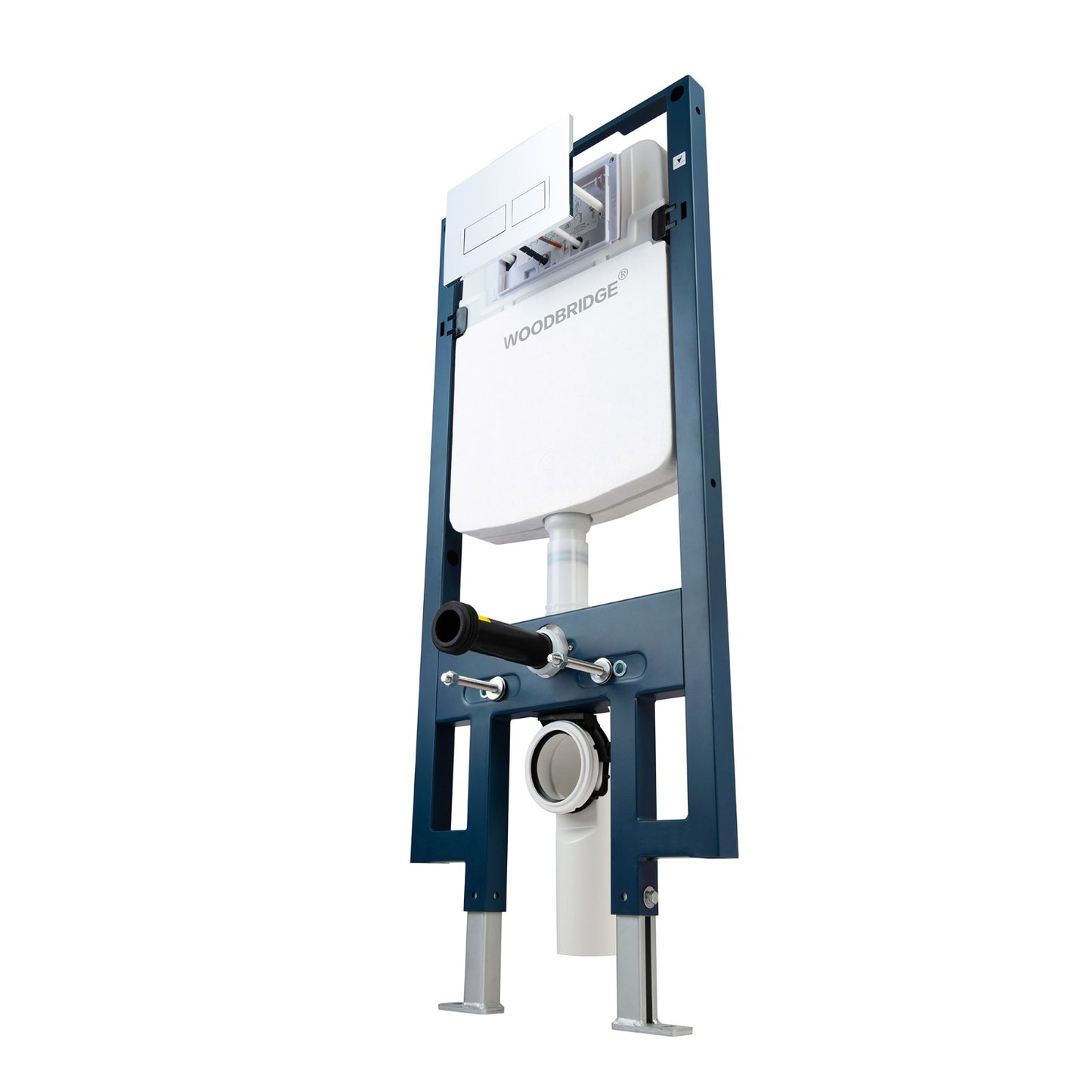 In-Wall Toilet Tank Carrier System - components view