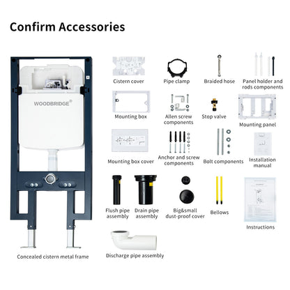 In-Wall Toilet Tank Carrier System - additional view