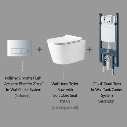 In-Wall Toilet Tank Carrier System - additional view