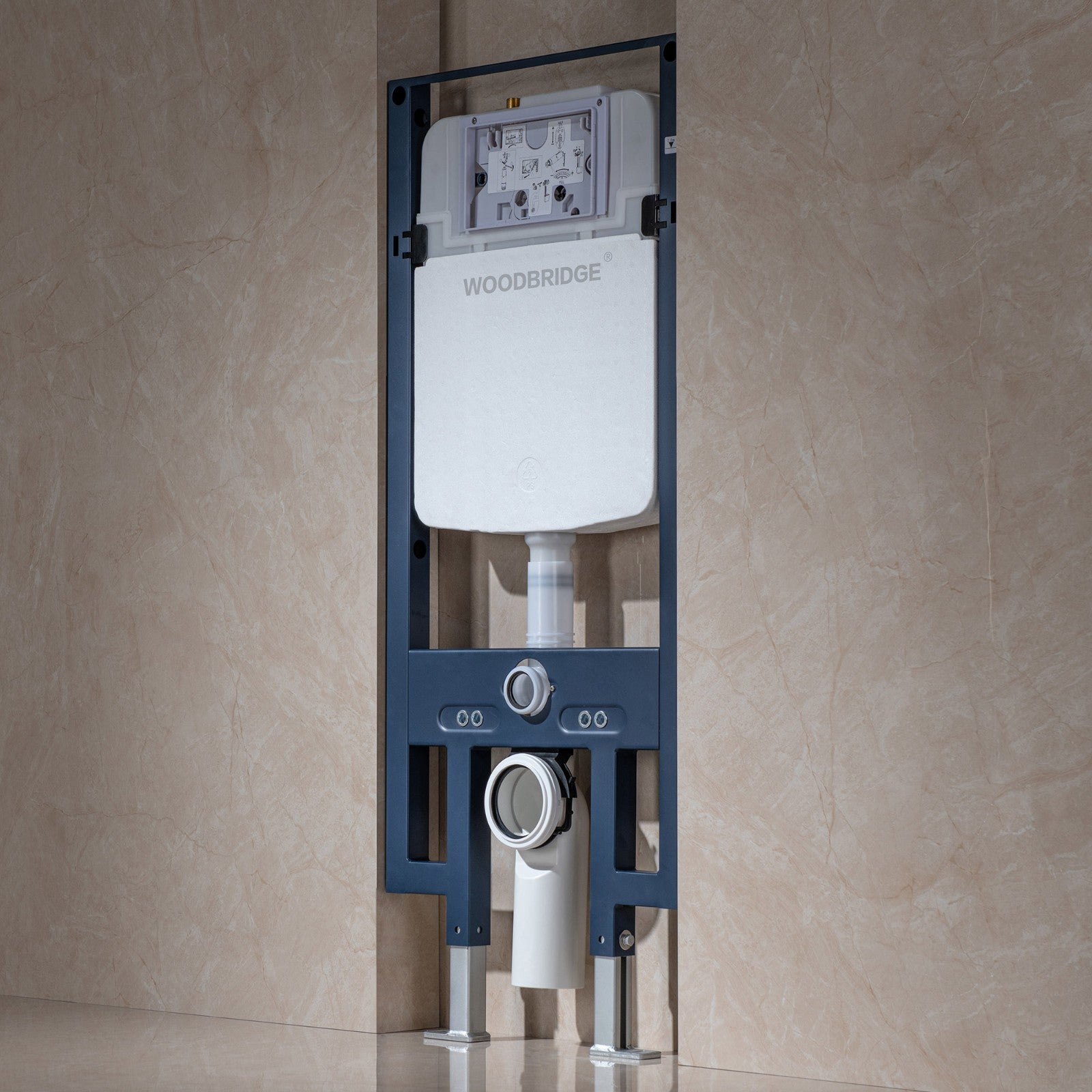 In-Wall Toilet Tank Carrier System - additional view