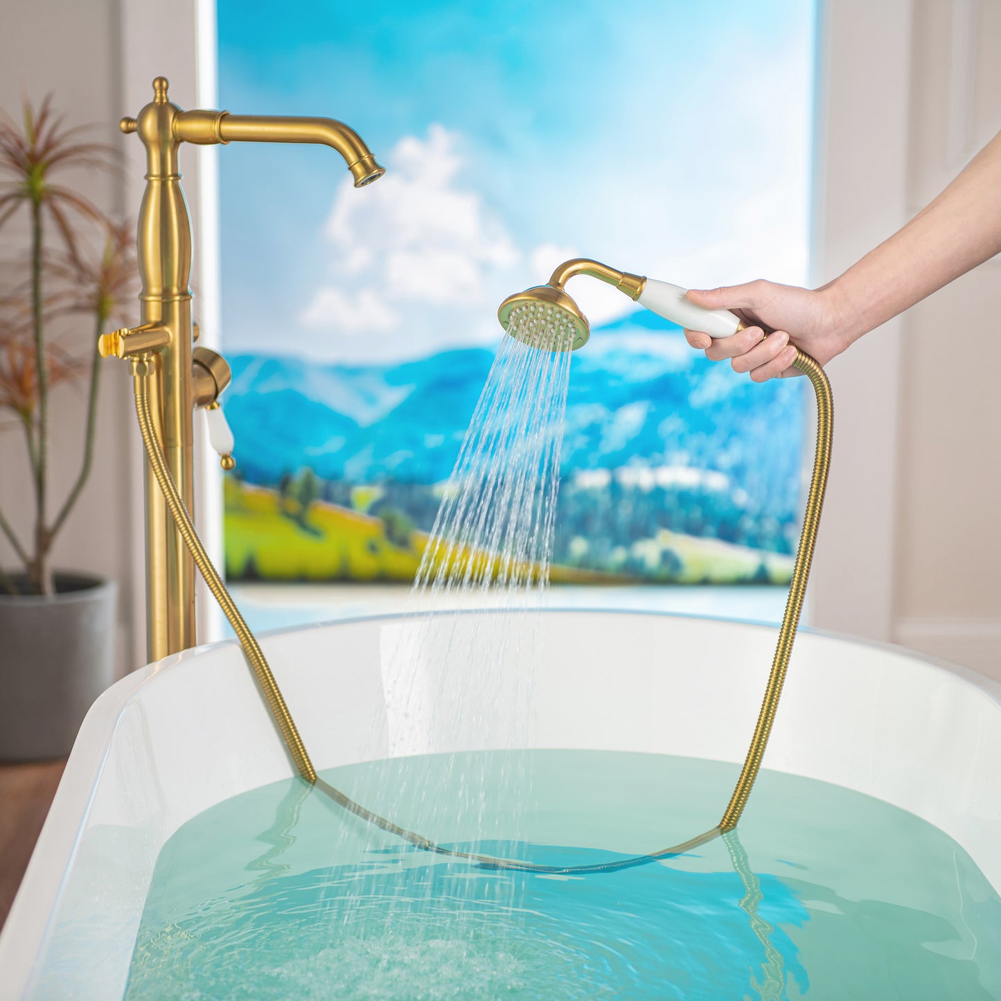 Inari Freestanding tub Faucet