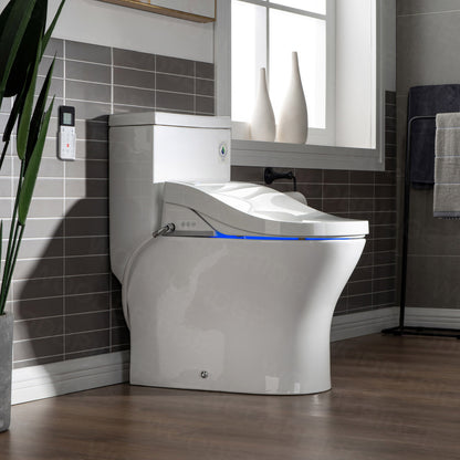 Isadora Elongated Intelligent Bidet Toilet - front view