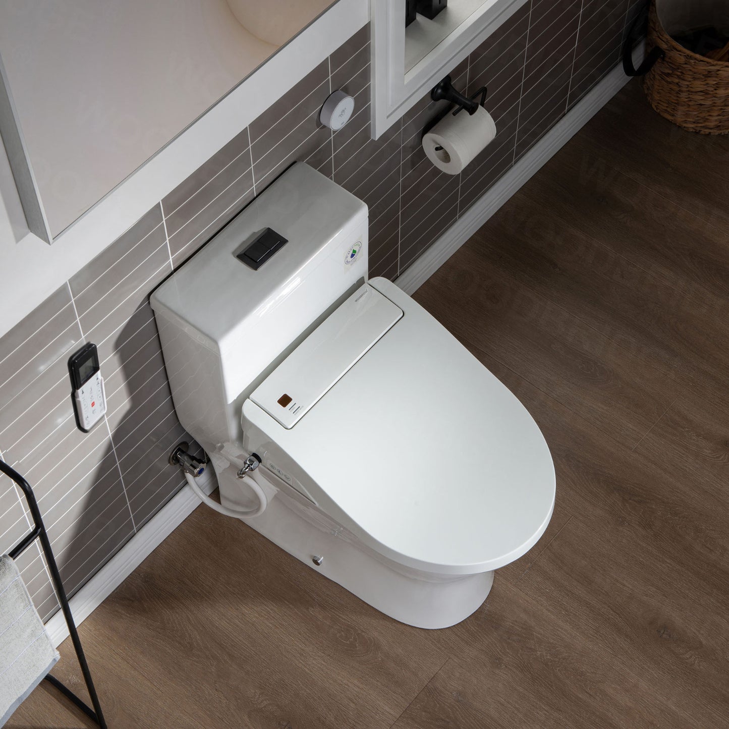 Isadora Elongated Intelligent Bidet Toilet - additional view
