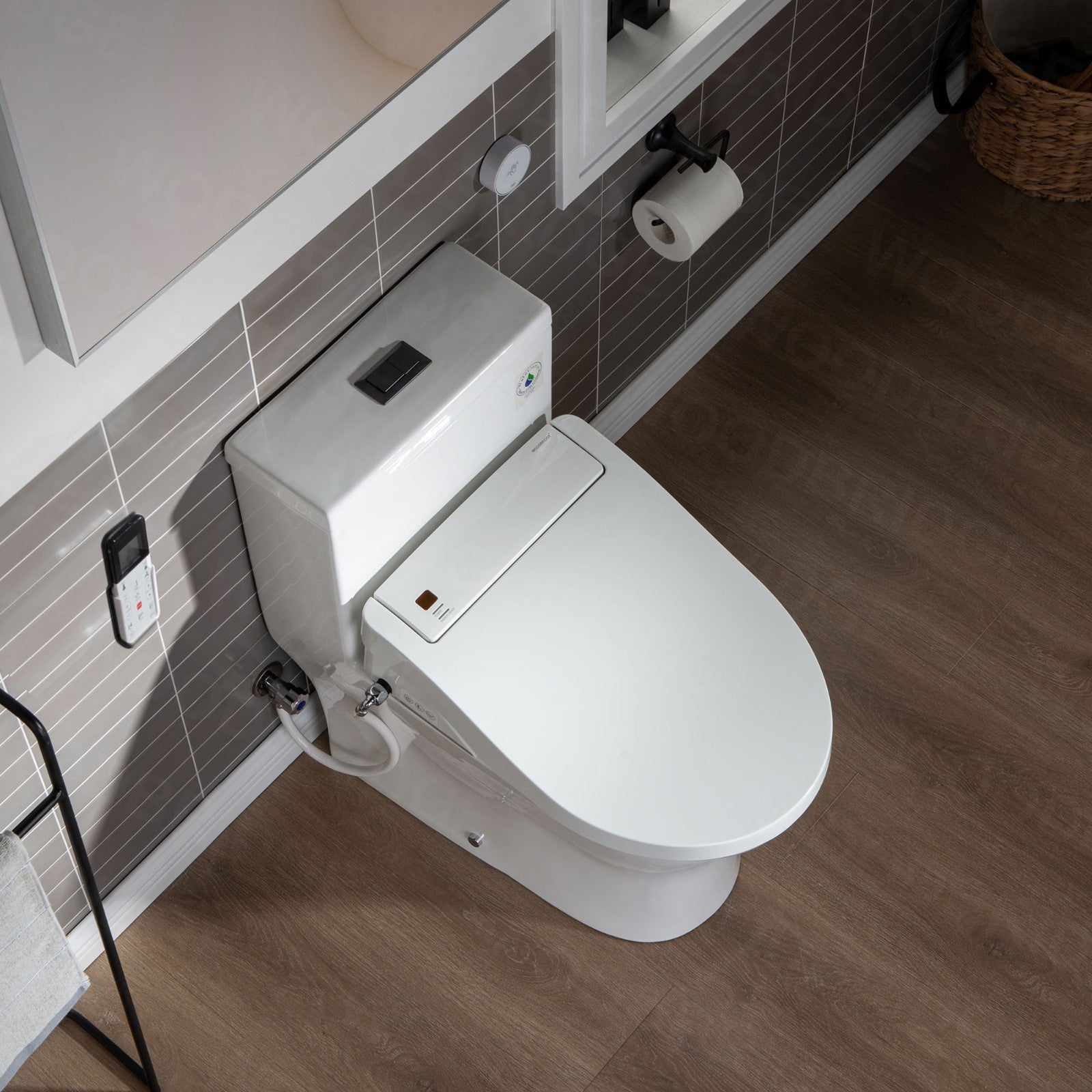 Isadora Elongated Intelligent Bidet Toilet - additional view