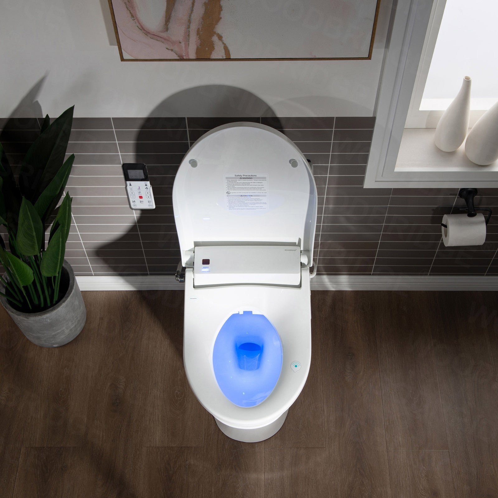 Isadora Elongated Intelligent Bidet Toilet - additional view